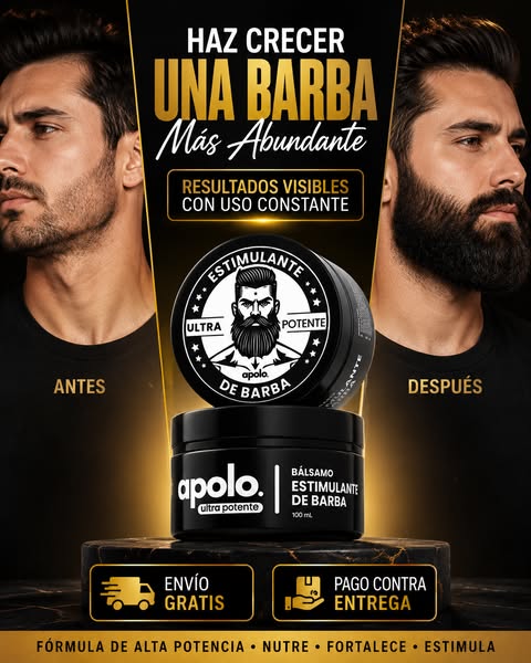 ESTIMULANTE DE BARBA: APOLO®