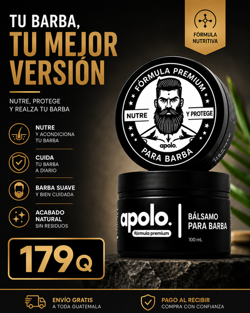 ESTIMULANTE DE BARBA: APOLO® EL ORIGINAL