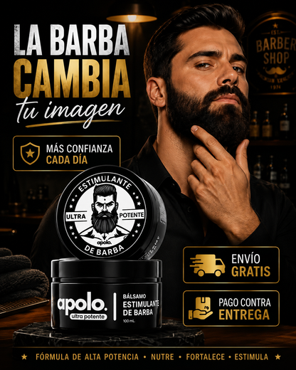 ESTIMULANTE DE BARBA: APOLO® EL ORIGINAL