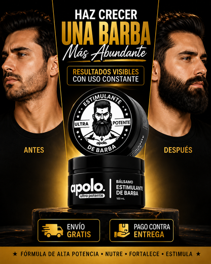 ESTIMULANTE DE BARBA: APOLO® EL ORIGINAL