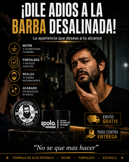 ESTIMULANTE DE BARBA: APOLO® EL ORIGINAL