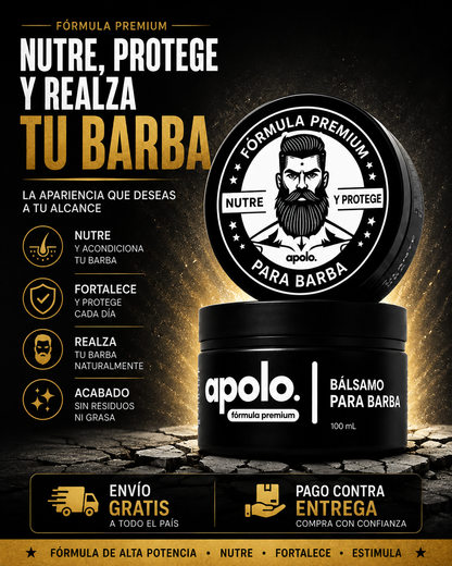 ESTIMULANTE DE BARBA: APOLO® EL ORIGINAL