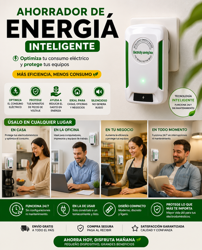 EL MEJOR AHORRADOR DE ENERGÍA: AHORRA PLUS®